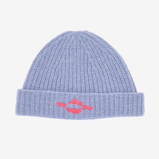 Roam Free - Blue Wool Beanie