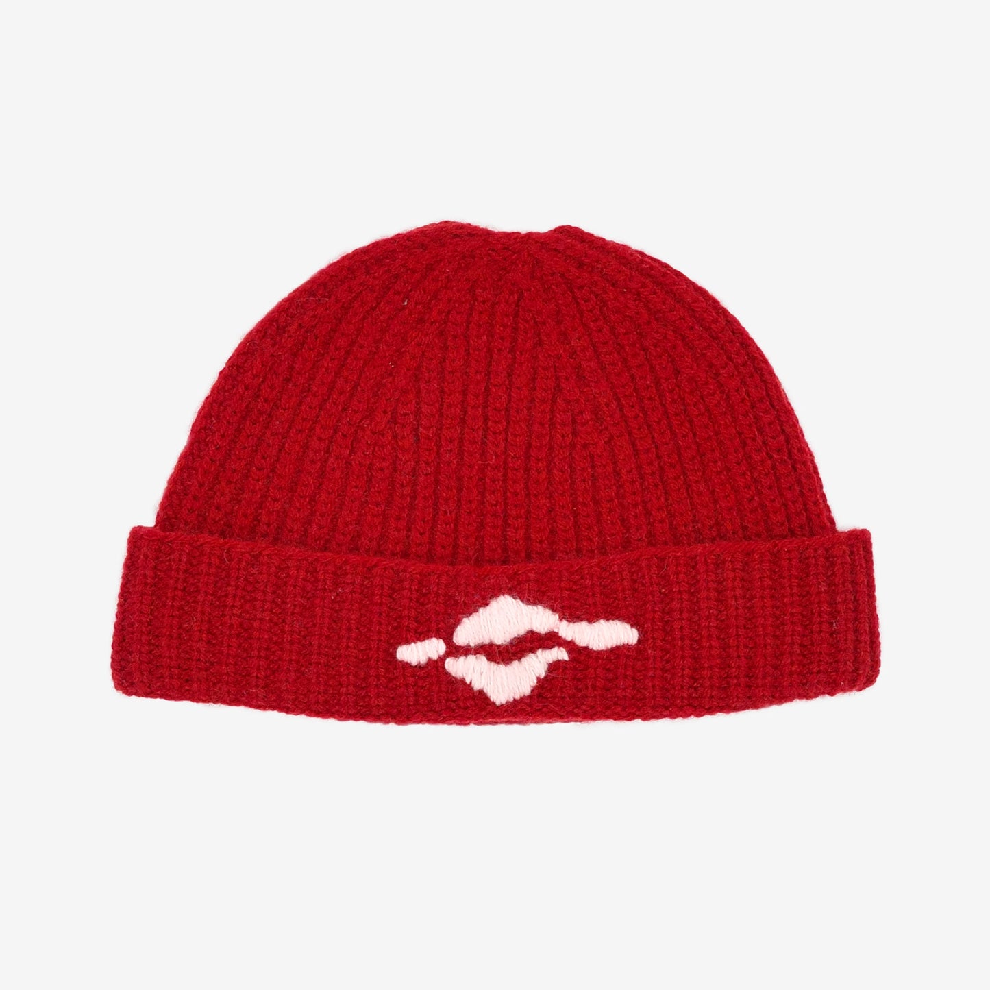 Roam Free - Red Wool Beanie