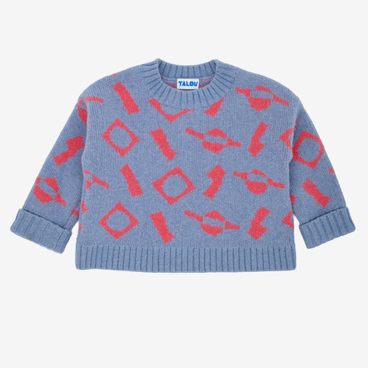 Preloved: The Explorer Blue Wool Jumper