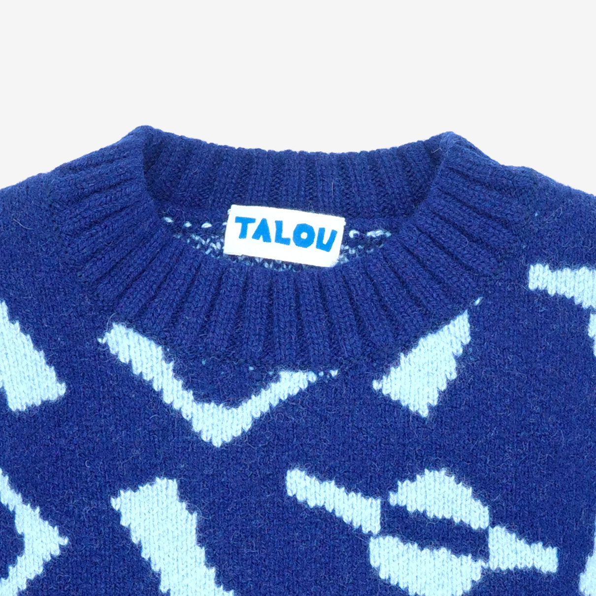 The Explorer Navy Wool Jumper