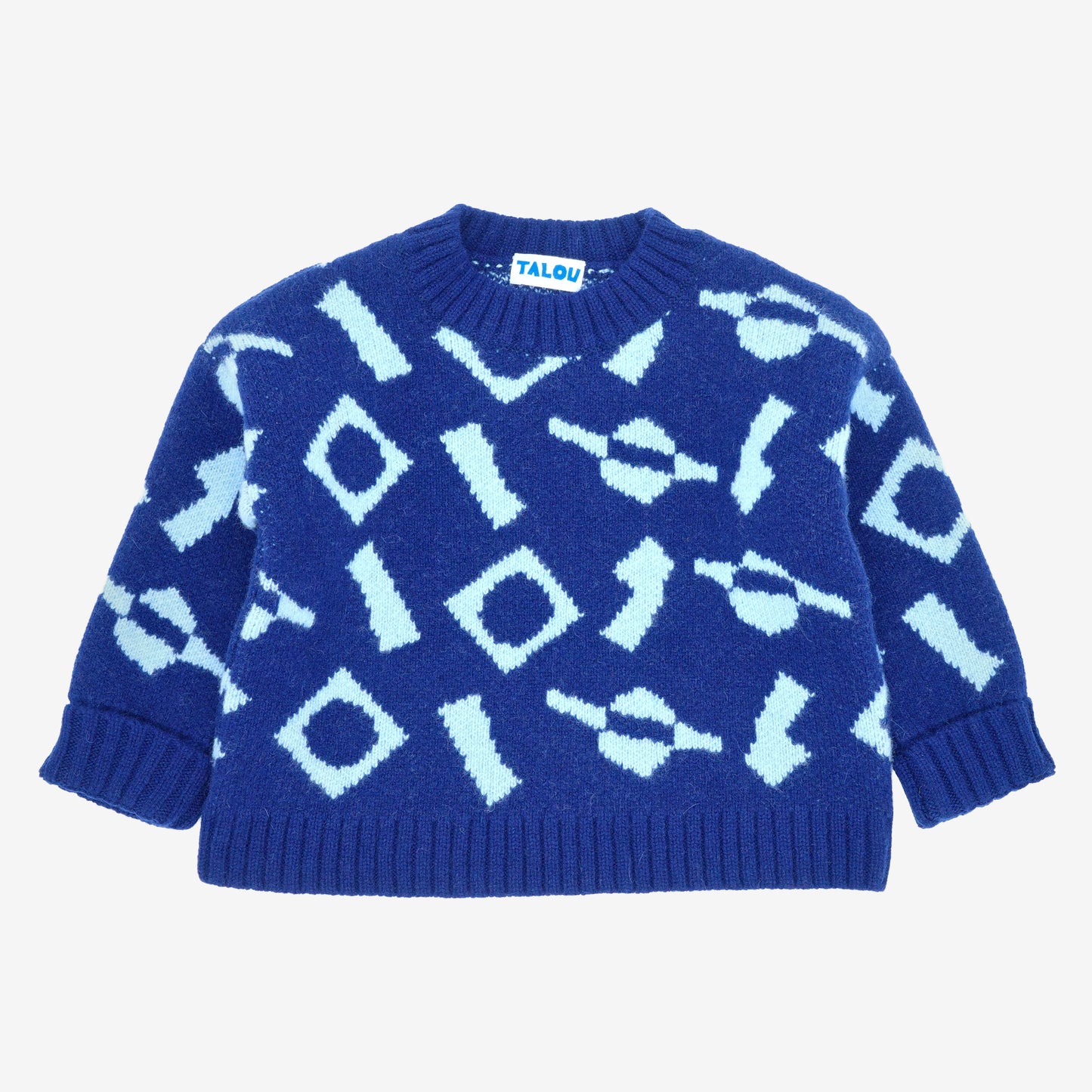 The Explorer Navy Wool Jumper