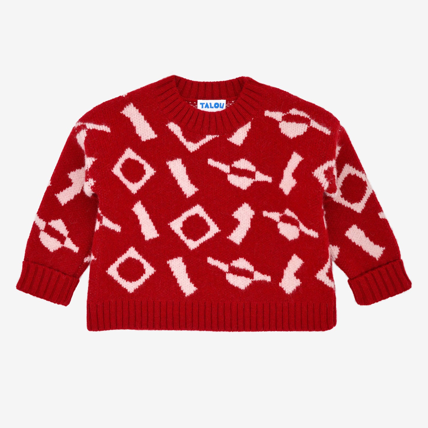 The Explorer - Red Wool Jumper