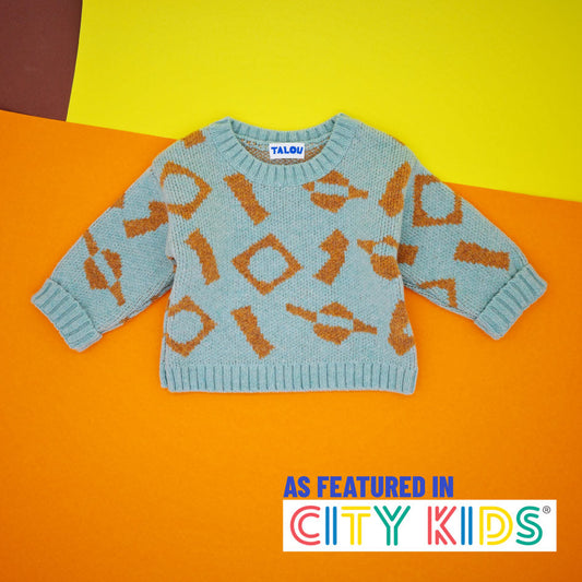 THE CUT AND STICK JUMPER - MINT - 2-4 YEARS