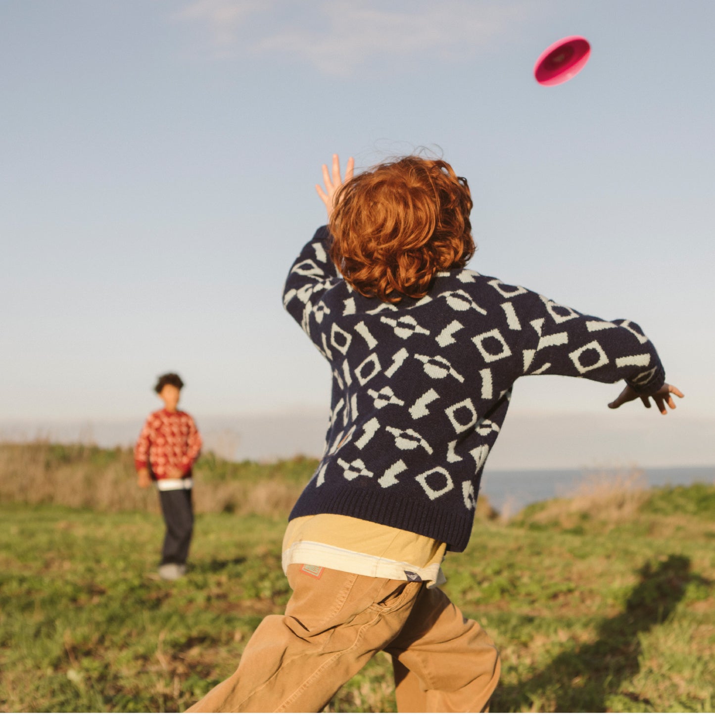 The Explorer Navy Wool Jumper