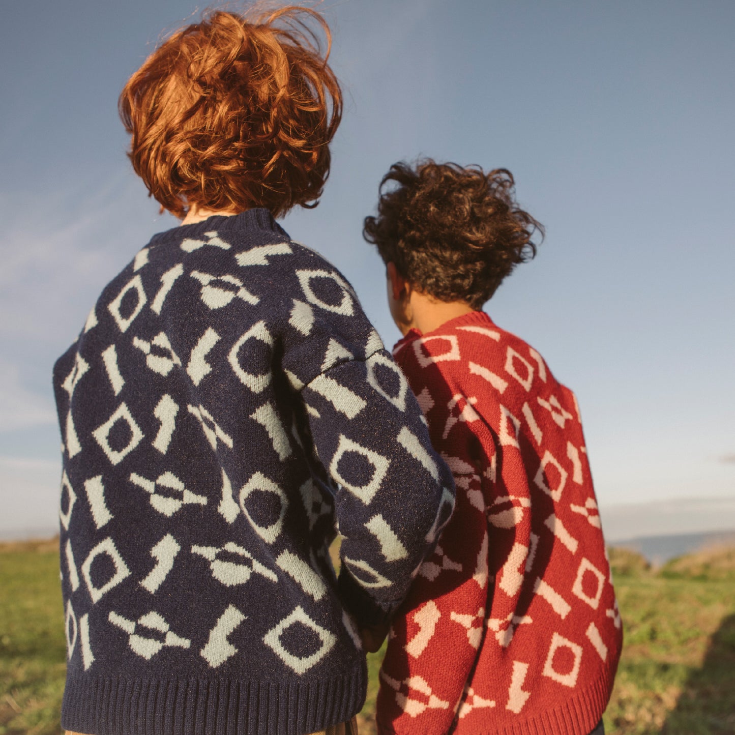 The Explorer Navy Wool Jumper