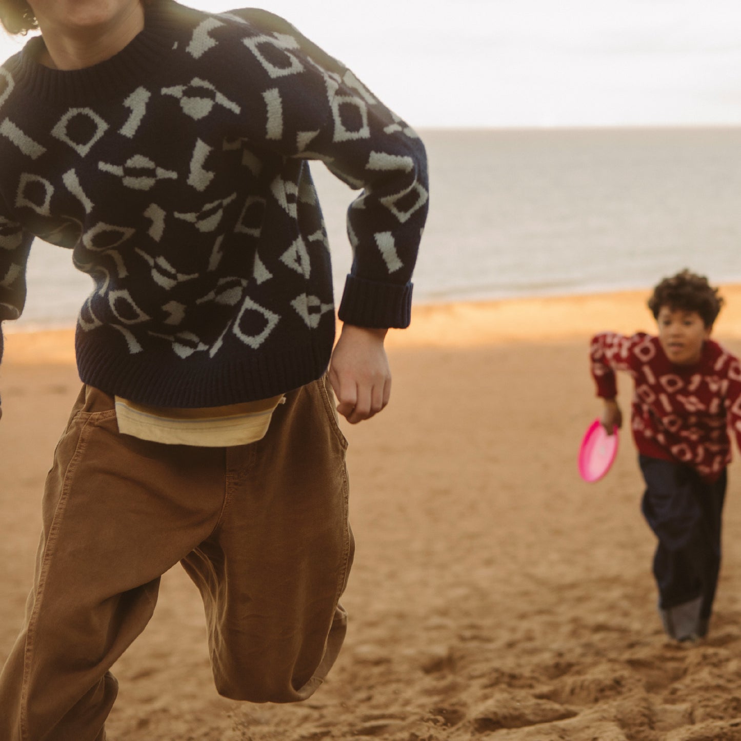 The Explorer Navy Wool Jumper